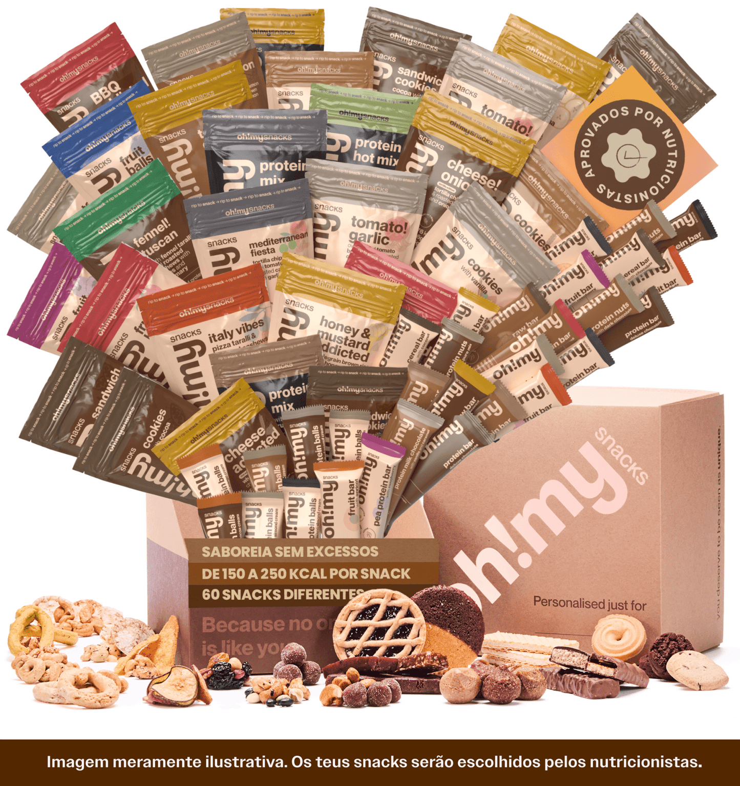 Oh!My Box Personalizada - Oh!My Snacks