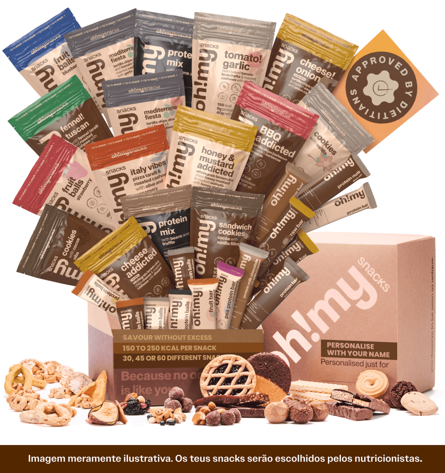Oh!My Box Personalizada - Oh!My Snacks