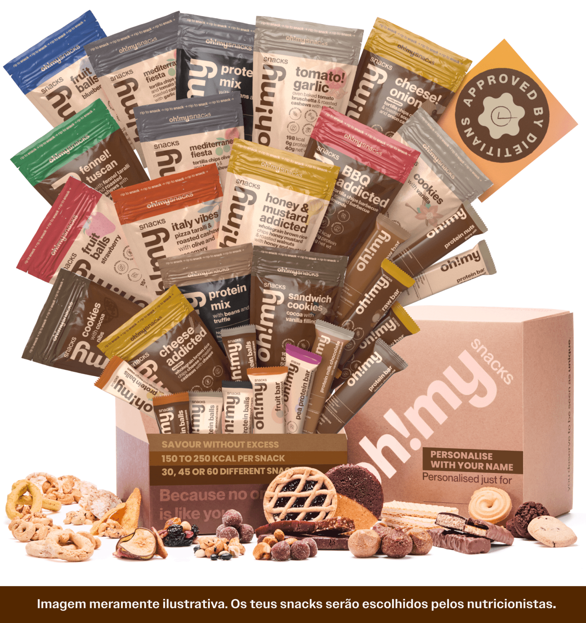 Oh!My Box Personalizada - Oh!My Snacks