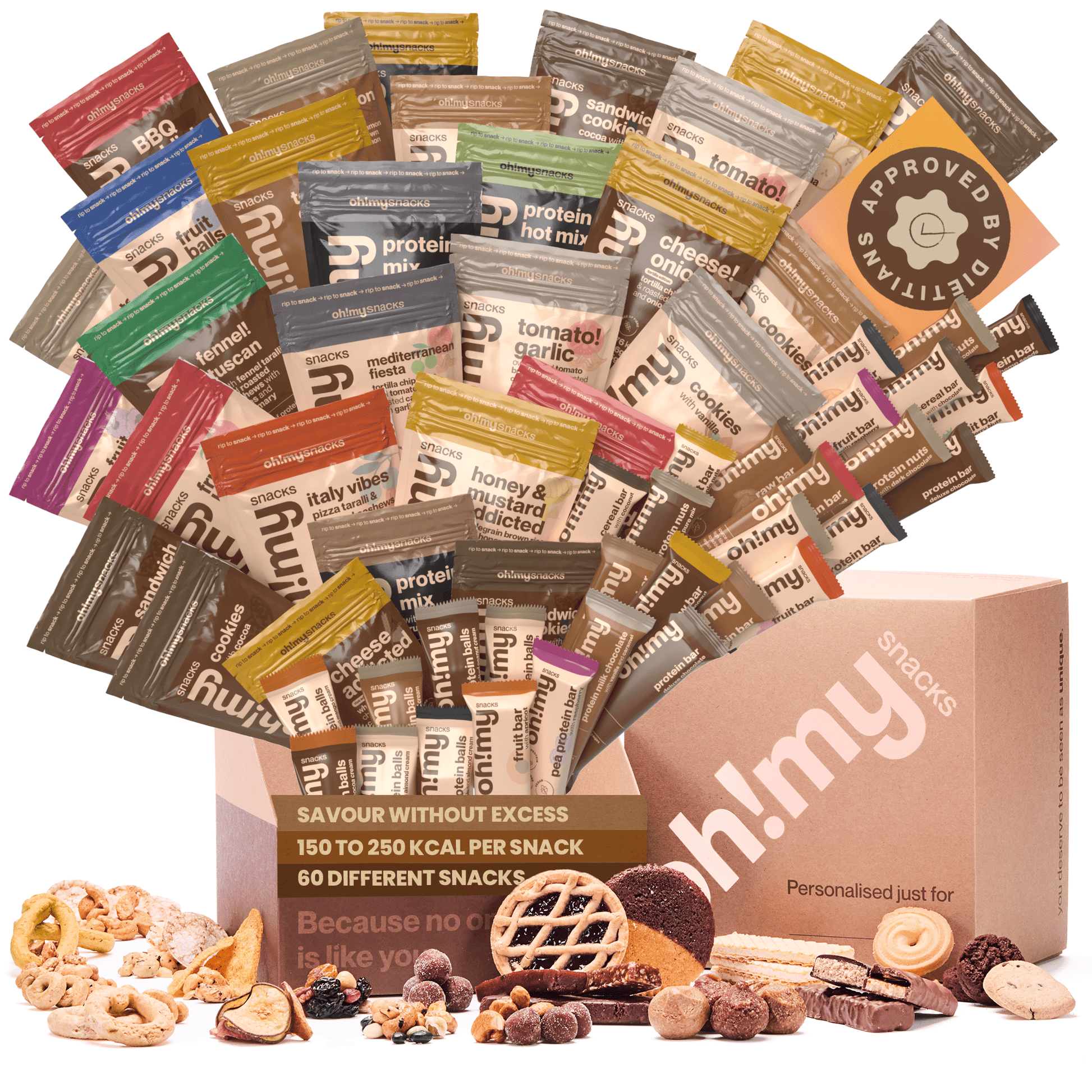 Oh!My Company Box Personalised - Oh!My Snacks