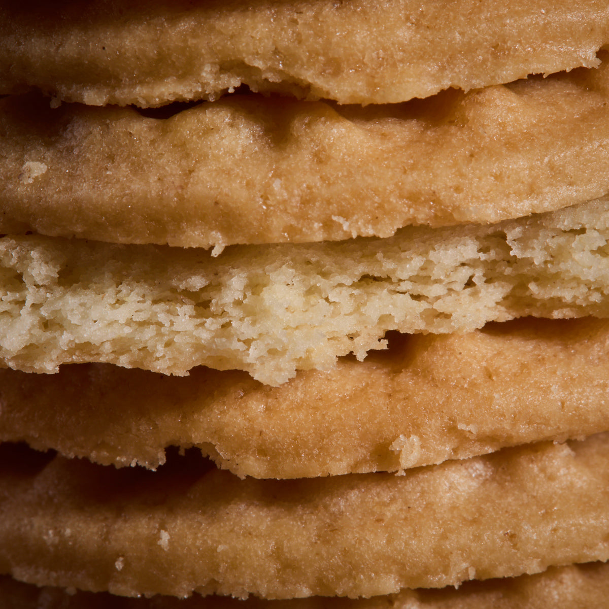 The inside of Butter Cookies