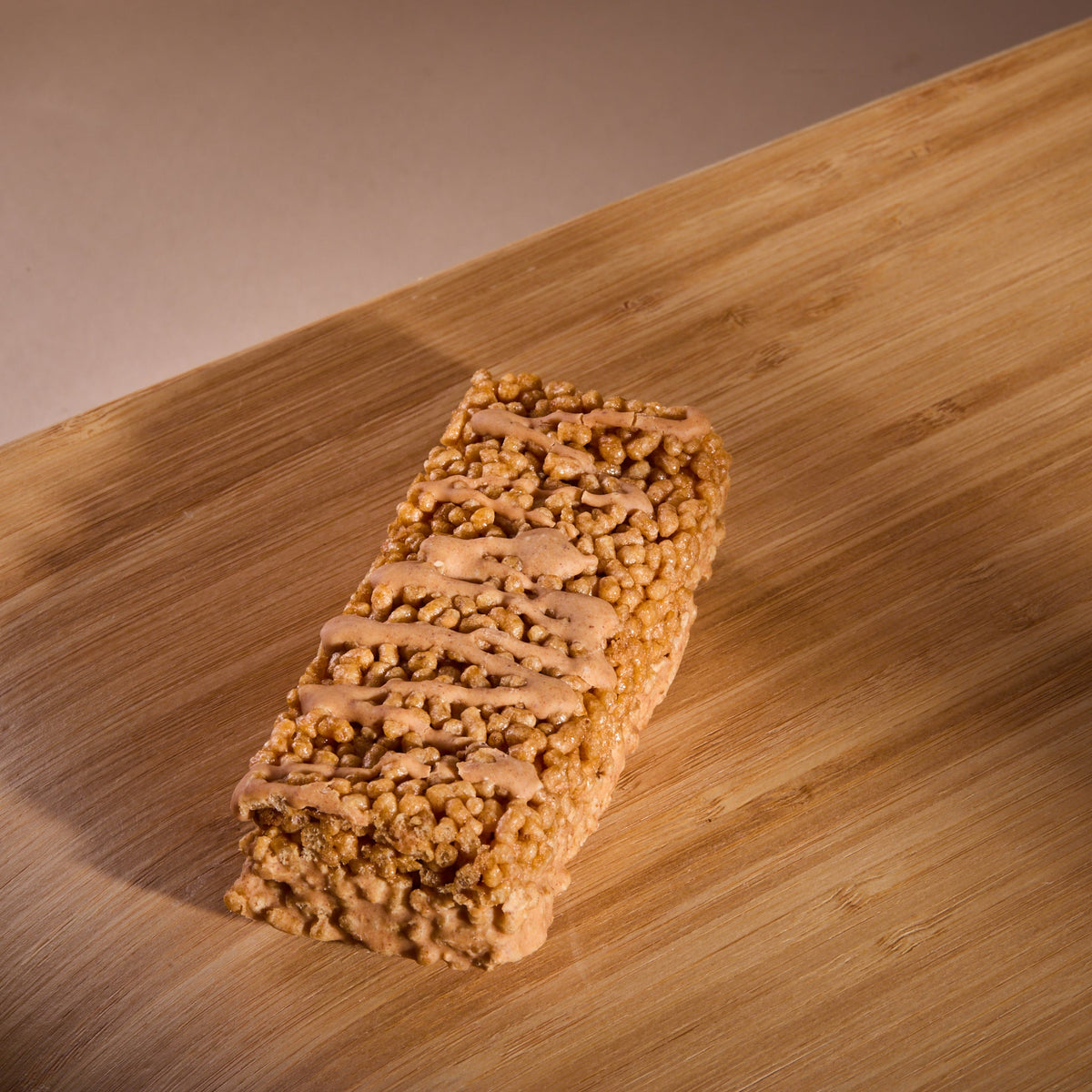 Cereal Bar Peanut on a wooden board
