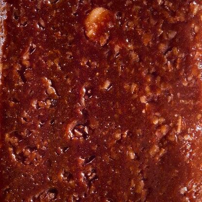Close-up of Cookie Dough Bar Brownie