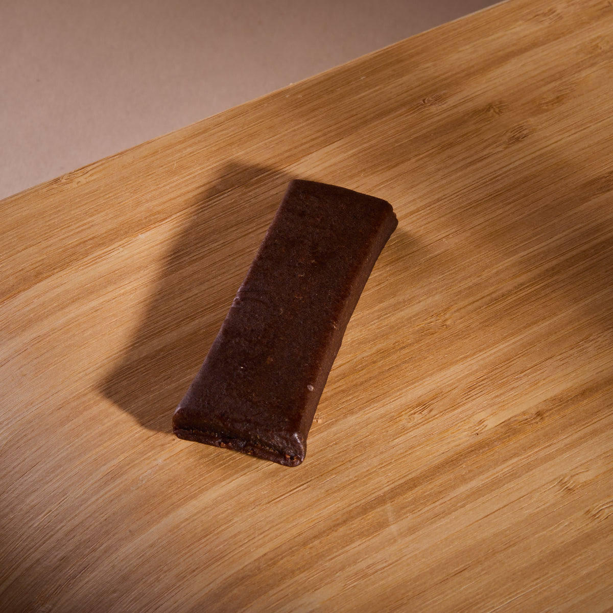 Fruit Bar Lemon Matcha on a wooden board