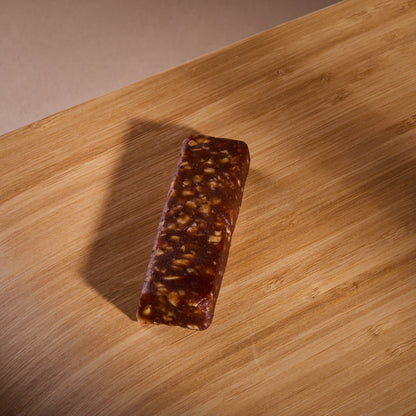 Fruit Bar Pineapple Nuts on a wooden board