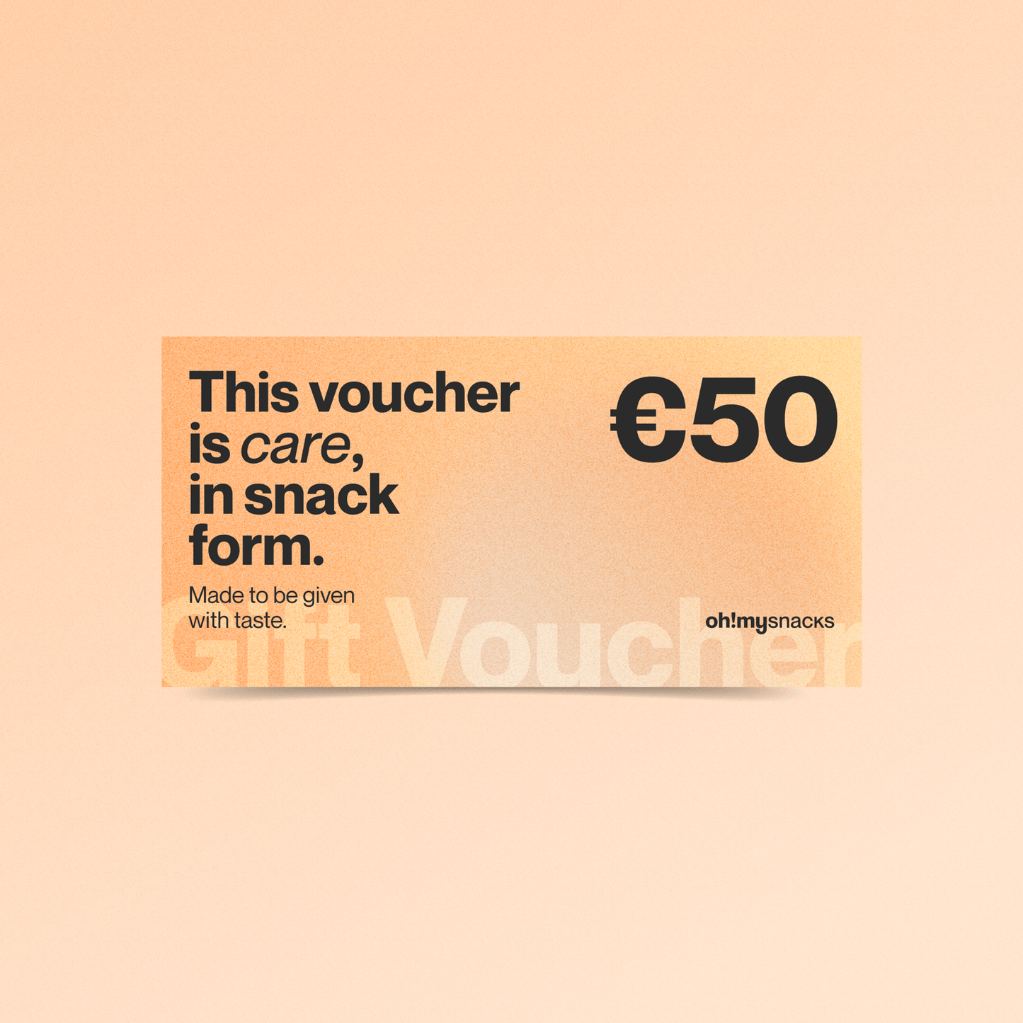 Oh!MySnacks Gift Card - Oh!My Snacks