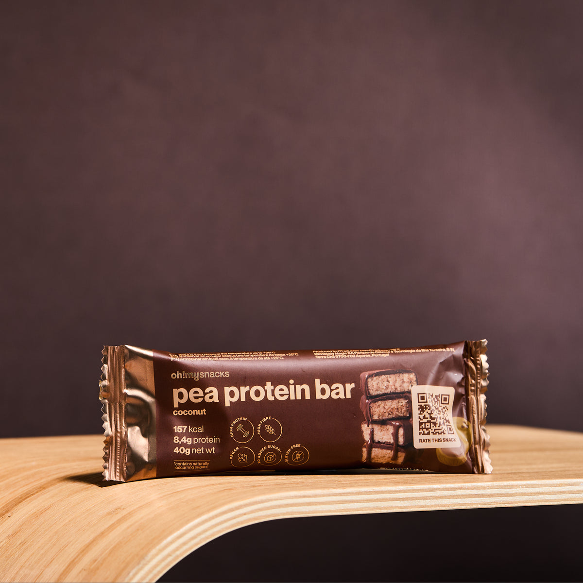 Pea Protein Bar Coconut packet