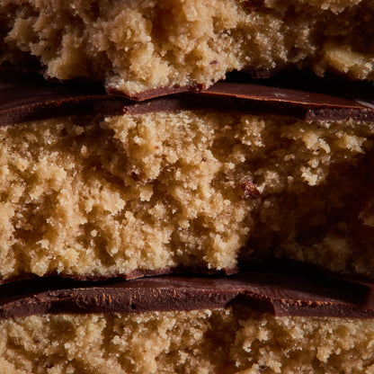 Close-up of Pea Protein Bar Raspberry Milkshake
