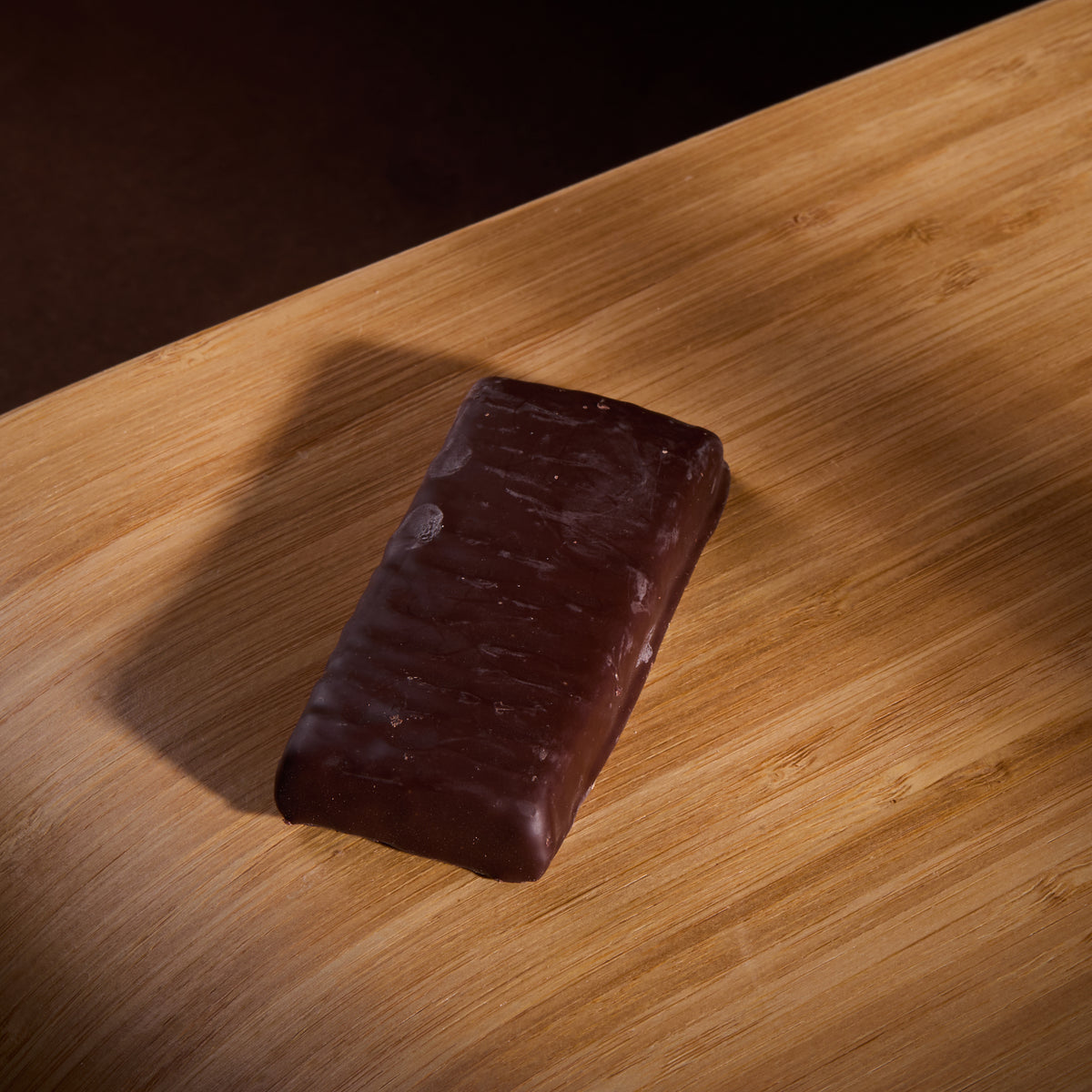 Pea Protein Bar Raspberry Milkshake on a wooden board