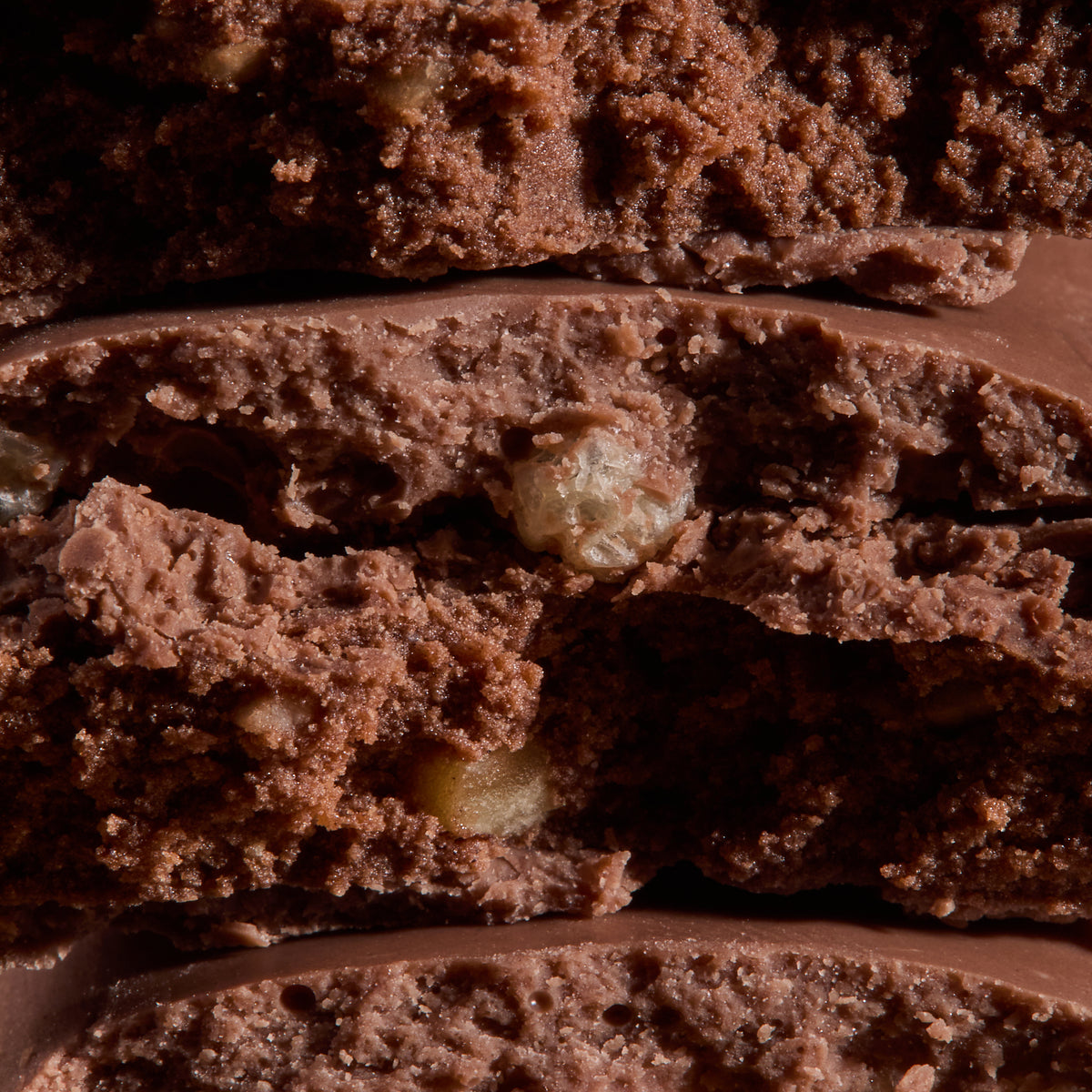 Close-up of Protein Bar Deluxe Chocolate