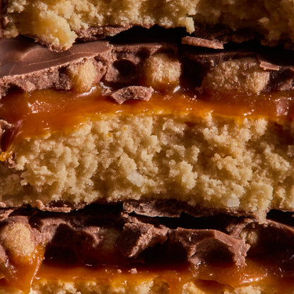 Close-up of Protein Bar Salted Caramel