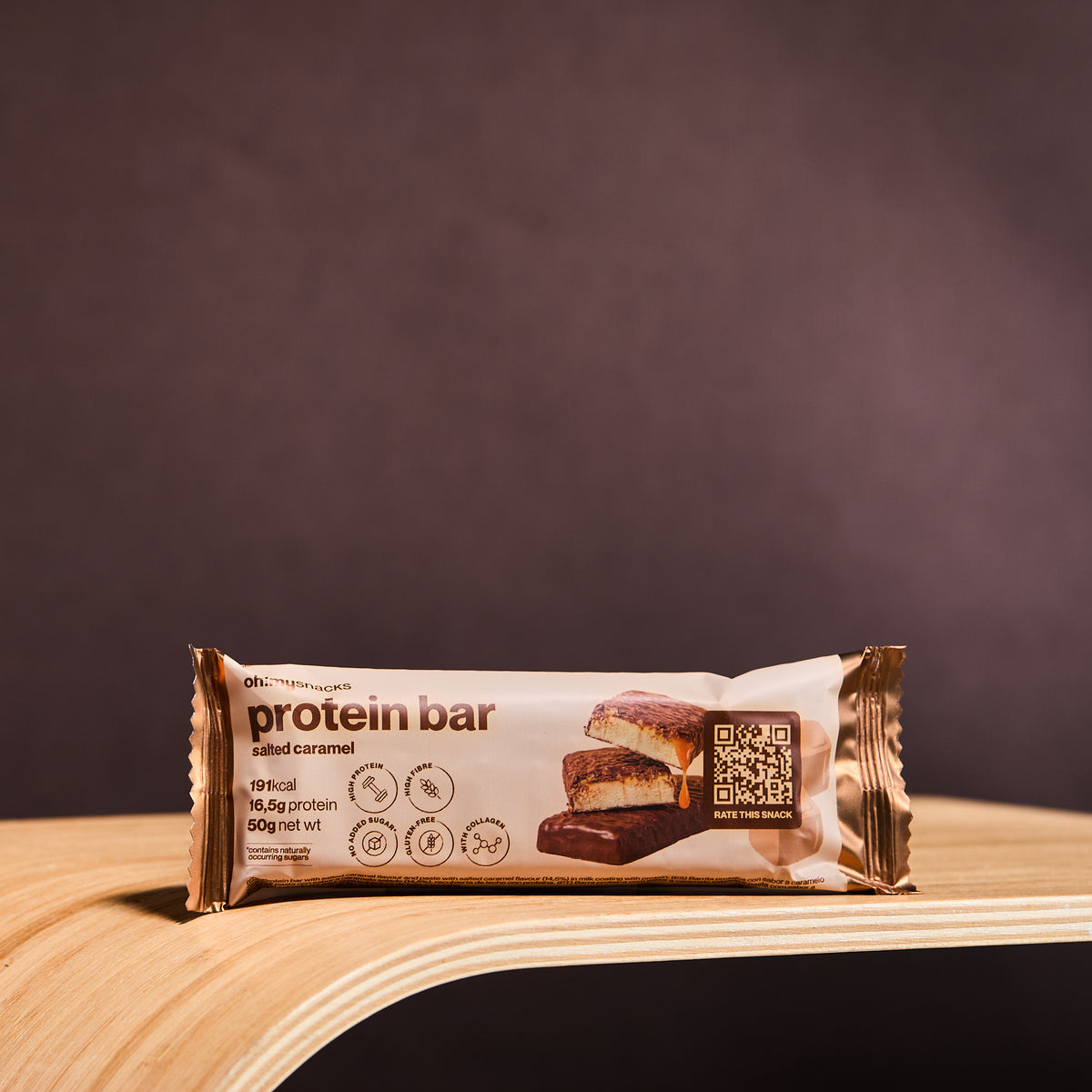Protein Bar Salted Caramel packet