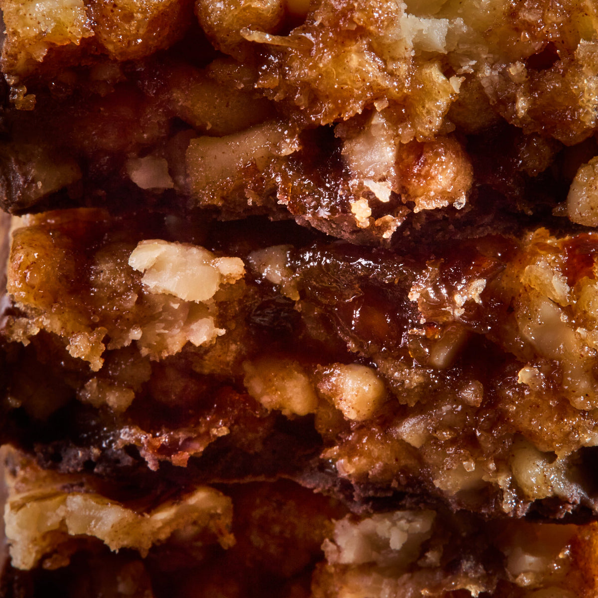 The inside of Protein Nuts Apple Pie