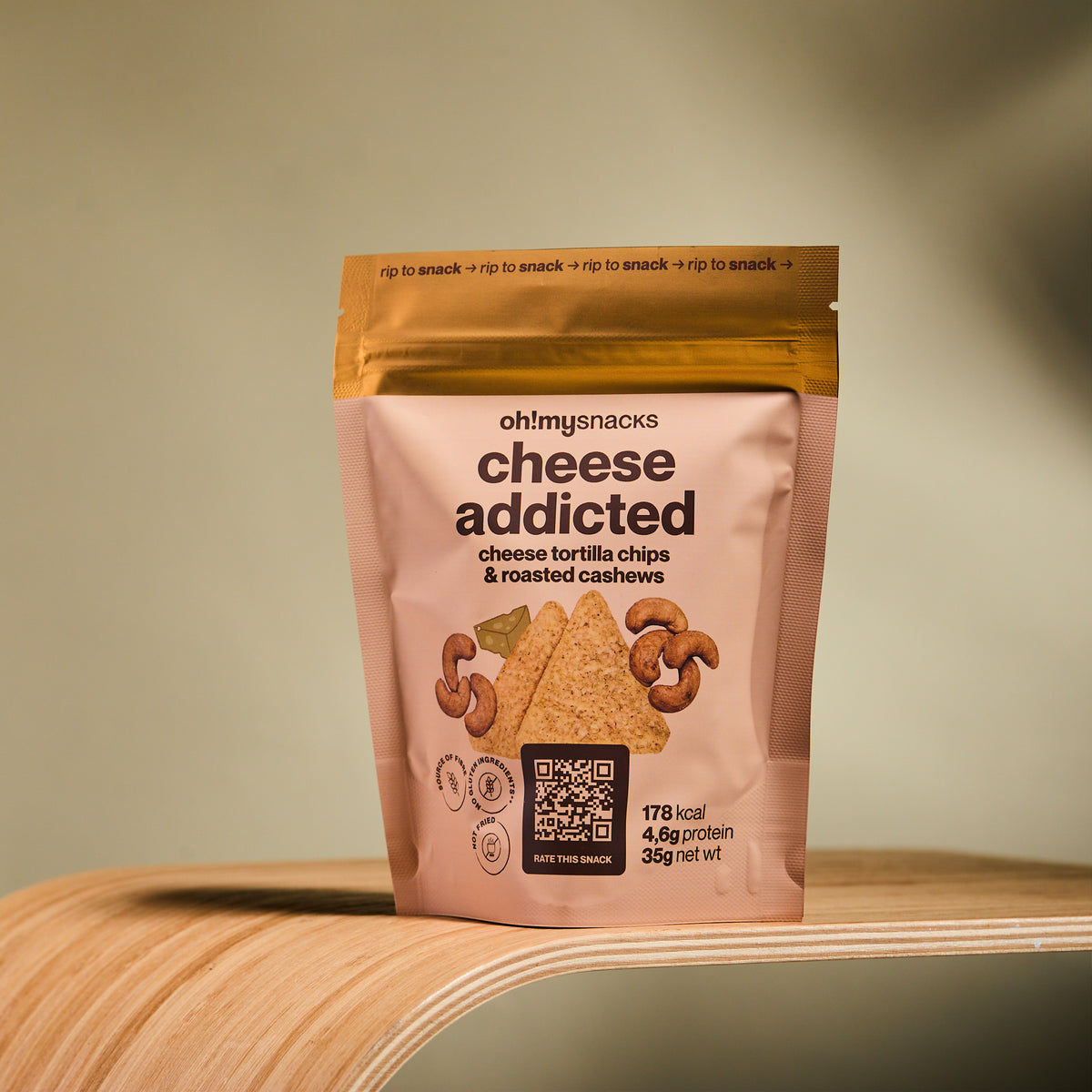 Salty Fusion Cheese Addicted Tortilla packet