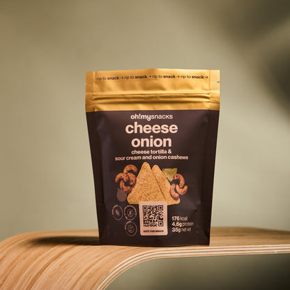 Salty Fusion Cheese Onion Tortilla packet