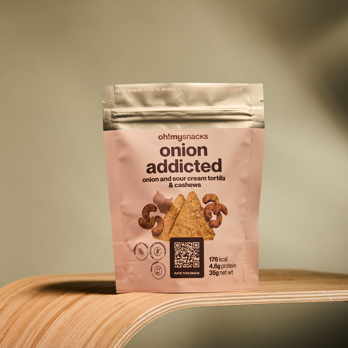 Salty Fusion Onion Addicted Tortilla packet