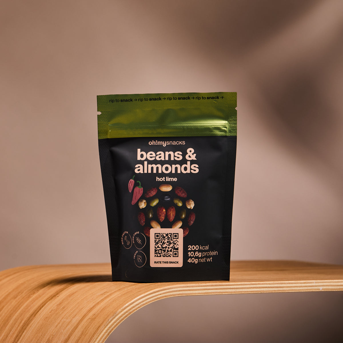 Spicy Fusion Beans Chilli Lime packet