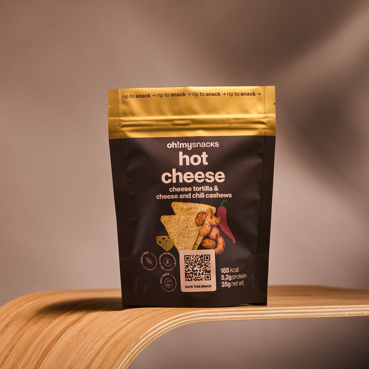 Spicy Fusion Hot Cheese Tortilla packet