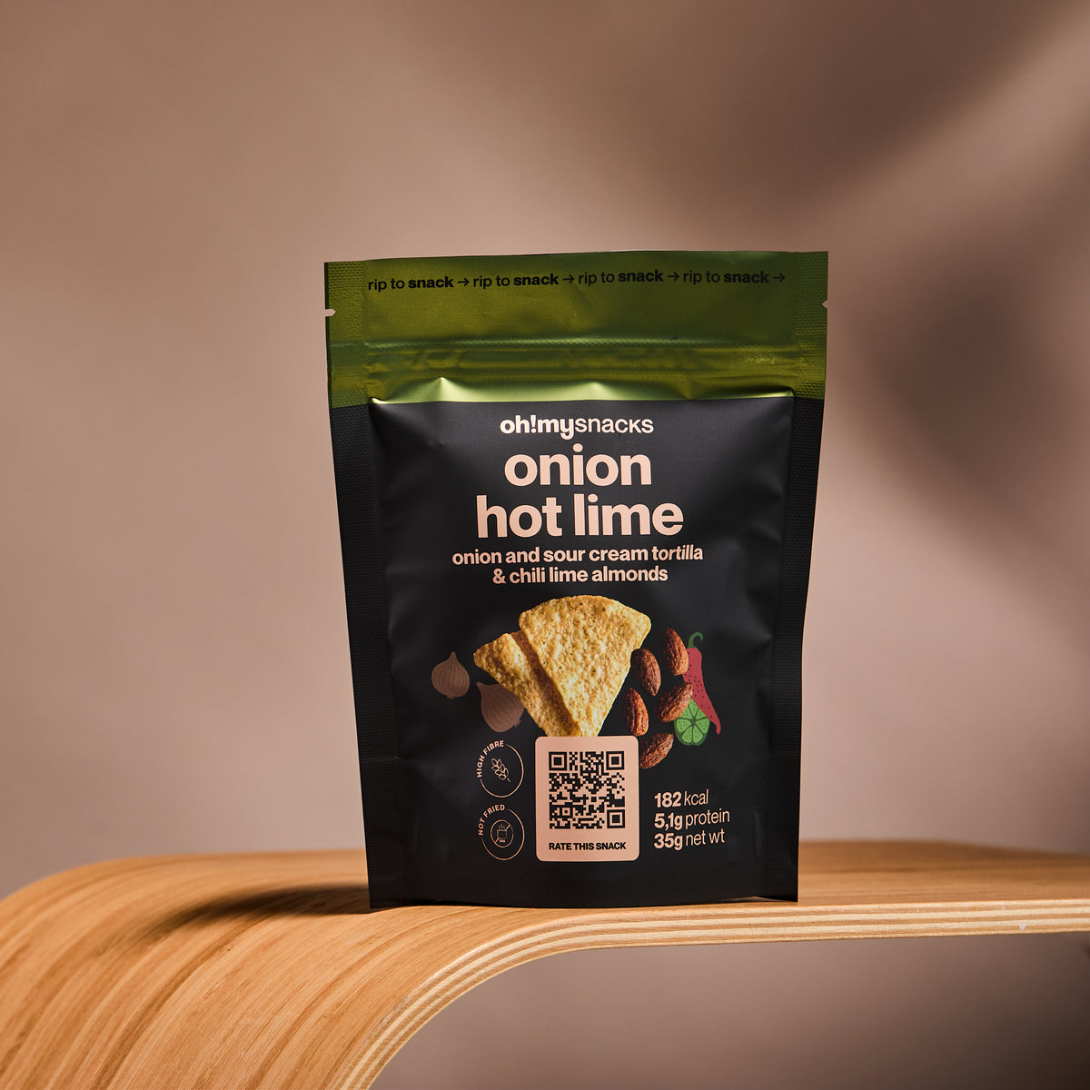 Spicy Fusion Onion Hot Lime Tortilla packet