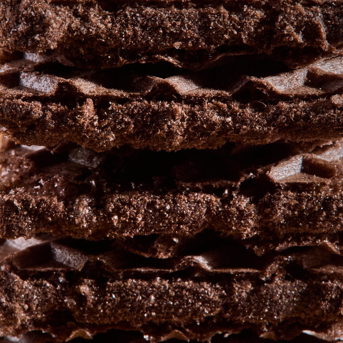 Close-up of Wafers Chocolate