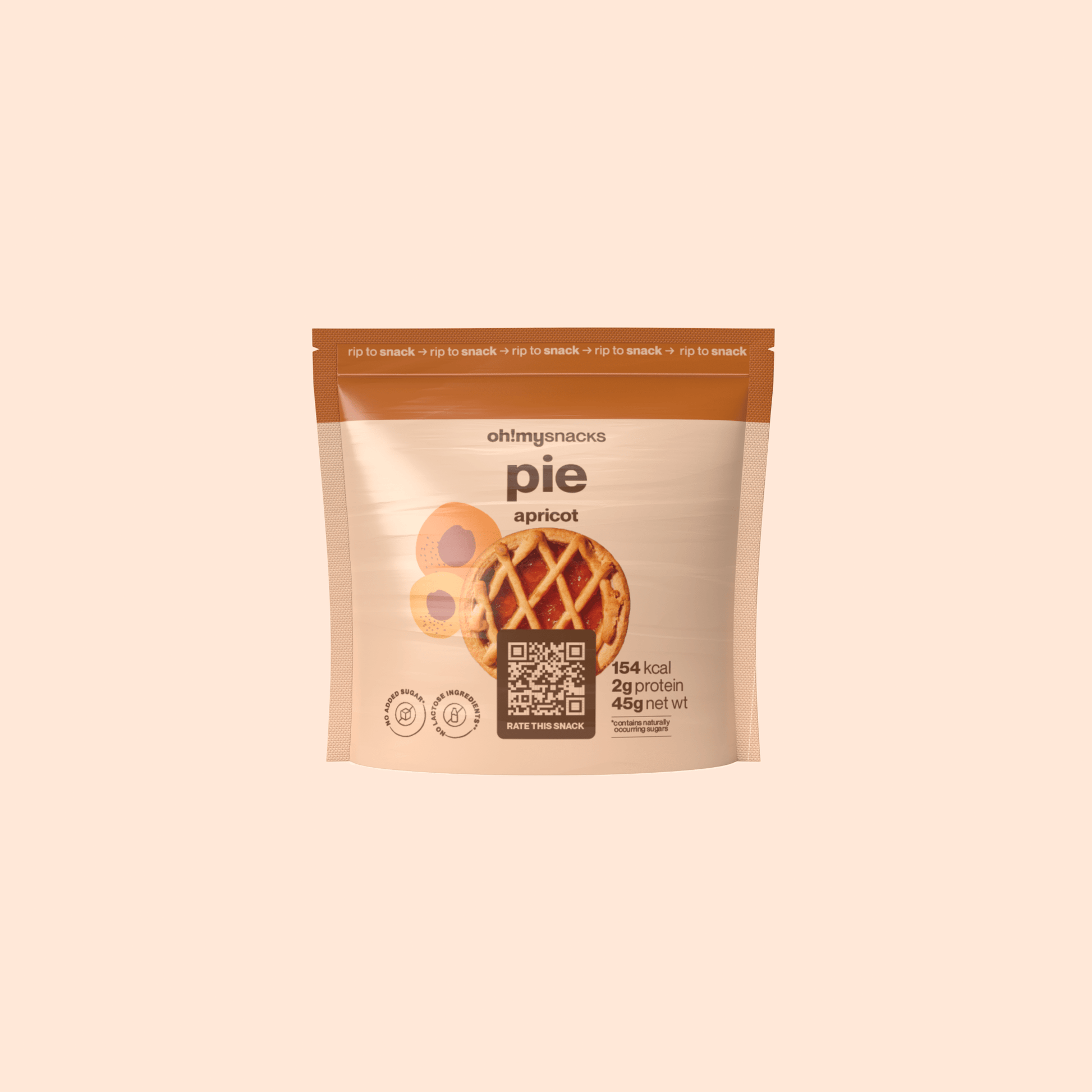 pie apricot - Oh!My Snacks