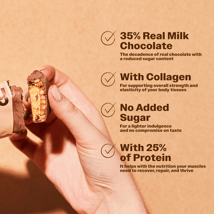 Protein Bar with Deluxe Hazelnut - Oh!My Snacks