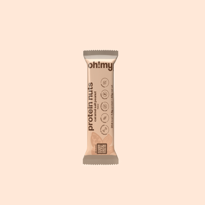 Protein Nuts Caramel and Salt Peanuts Vegan - Oh!My Snacks