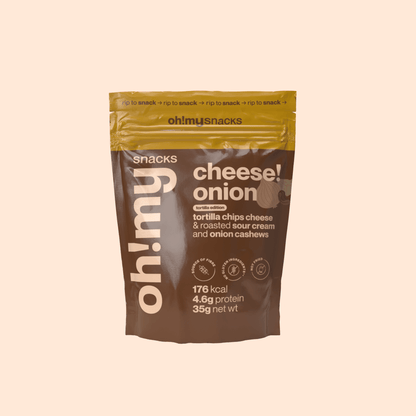 Salty Fusion Cheese Onion Tortilla Edition - Oh!My Snacks
