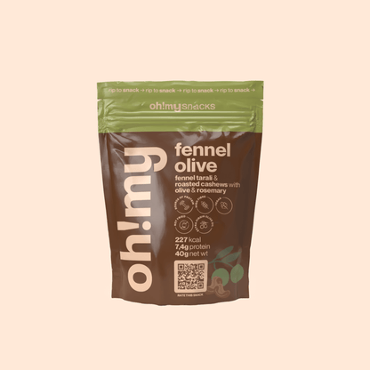 Salty Fusion Fennel Olive - Oh!My Snacks