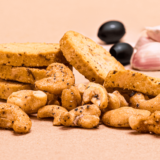Salty Fusion Garlic Olive - Oh!My Snacks