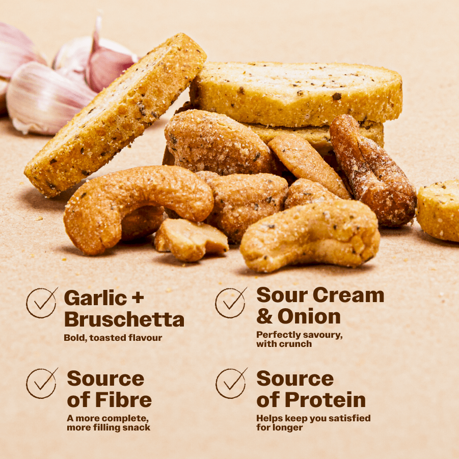 Salty Fusion Garlic Sour Cream - Oh!My Snacks