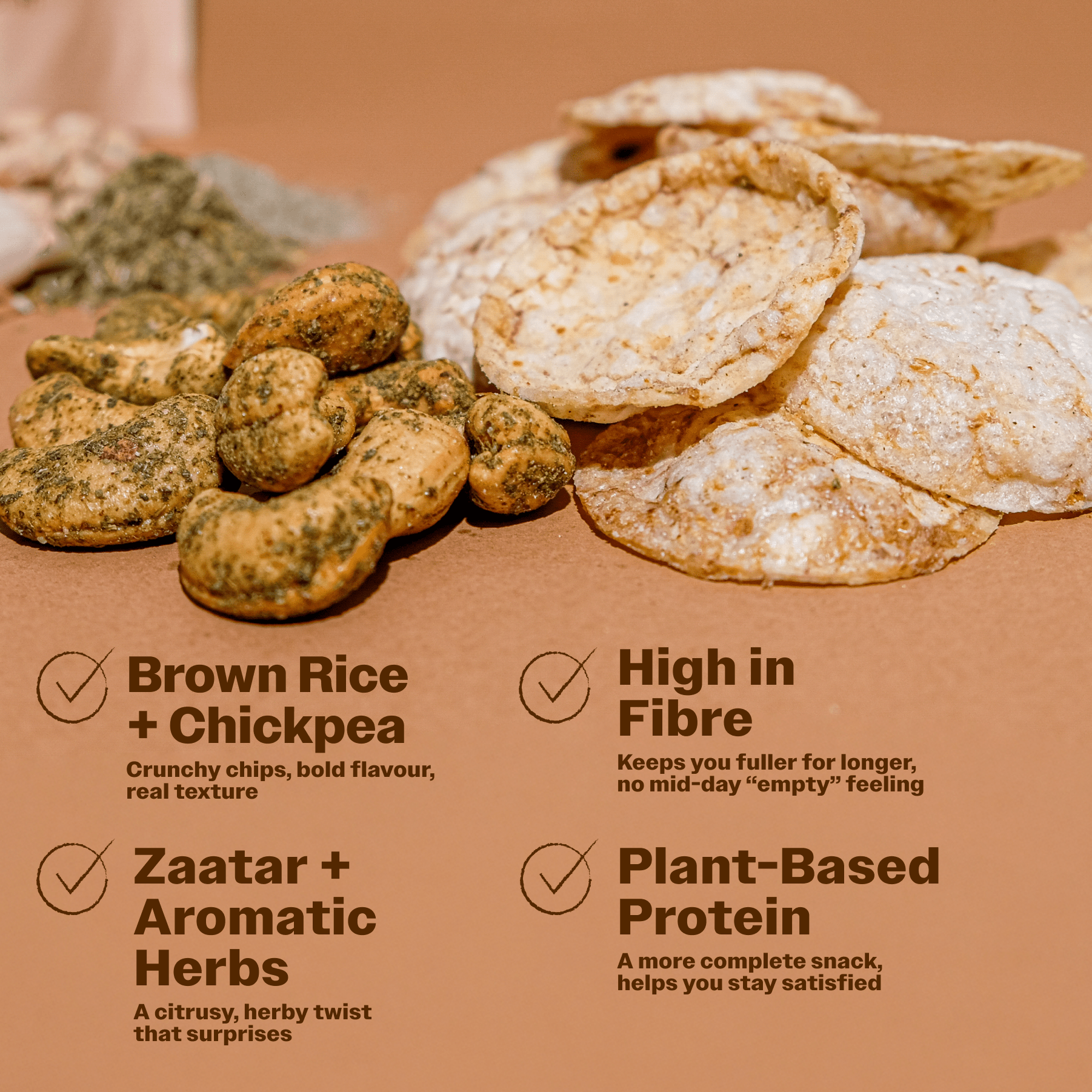 Salty Fusion Hummus Zaatar - Oh!My Snacks