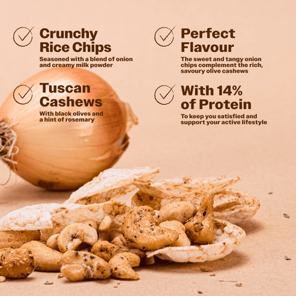 Salty Fusion Onion Olive Rice Edition - Oh!My Snacks