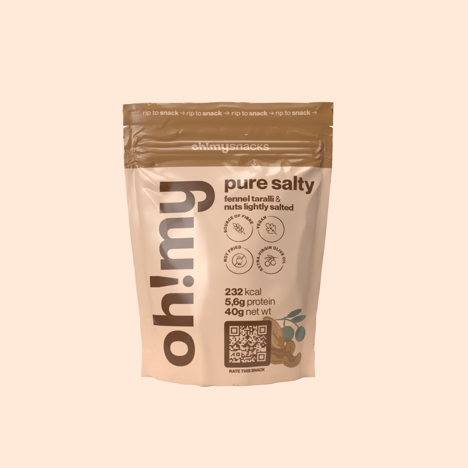 Salty Fusion Pure Salty - Oh!My Snacks