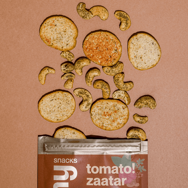 salty fusion tomato zaatar