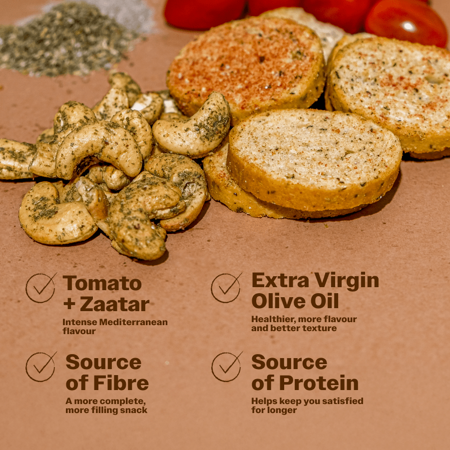 Salty Fusion Tomato Zaatar - Oh!My Snacks