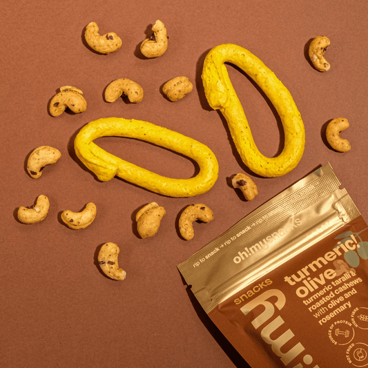 Salty Fusion Turmeric Olive - Oh!My Snacks