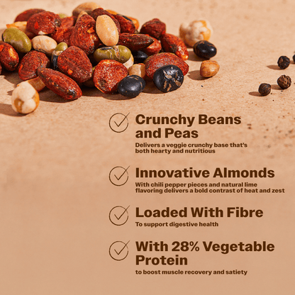 Spicy Fusion Beans and Hot Lime - Oh!My Snacks