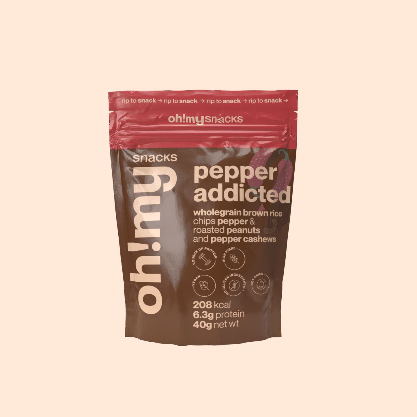 Spicy Fusion Pepper Addicted - Oh!My Snacks
