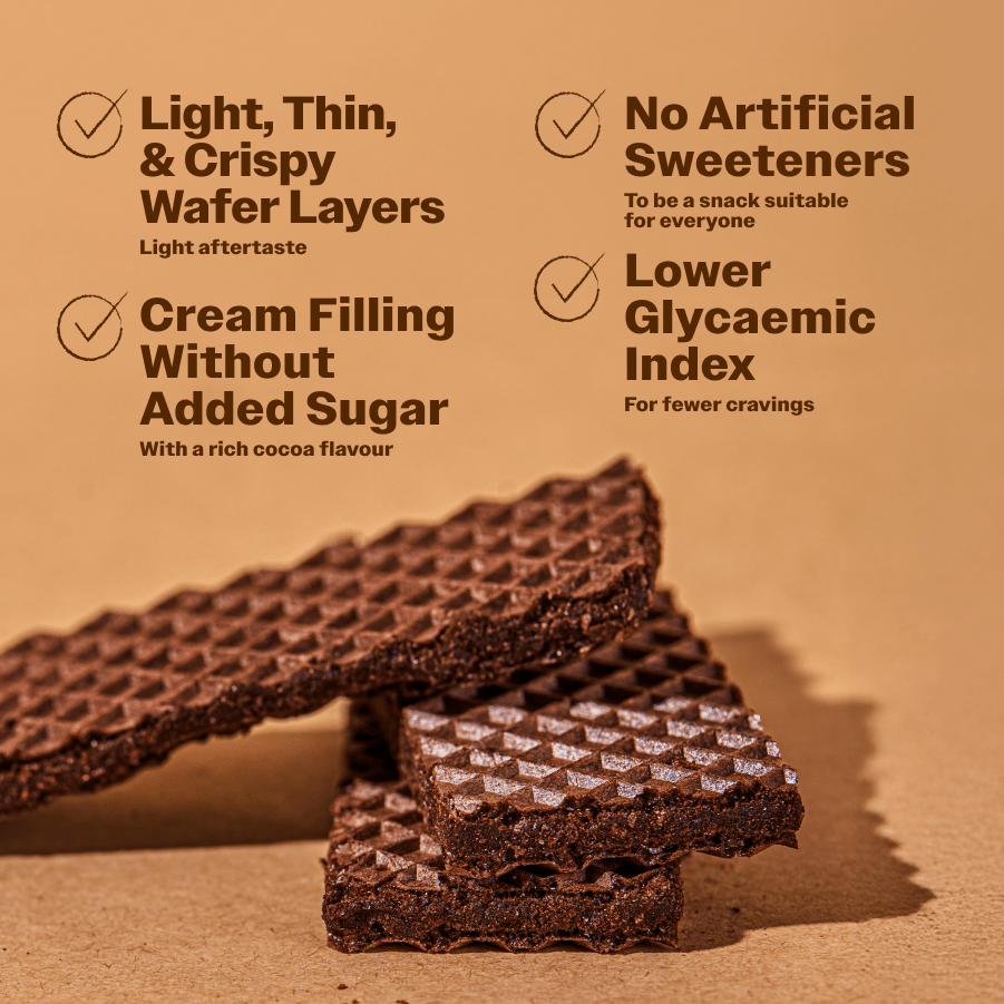 Wafers Chocolate - Oh!My Snacks