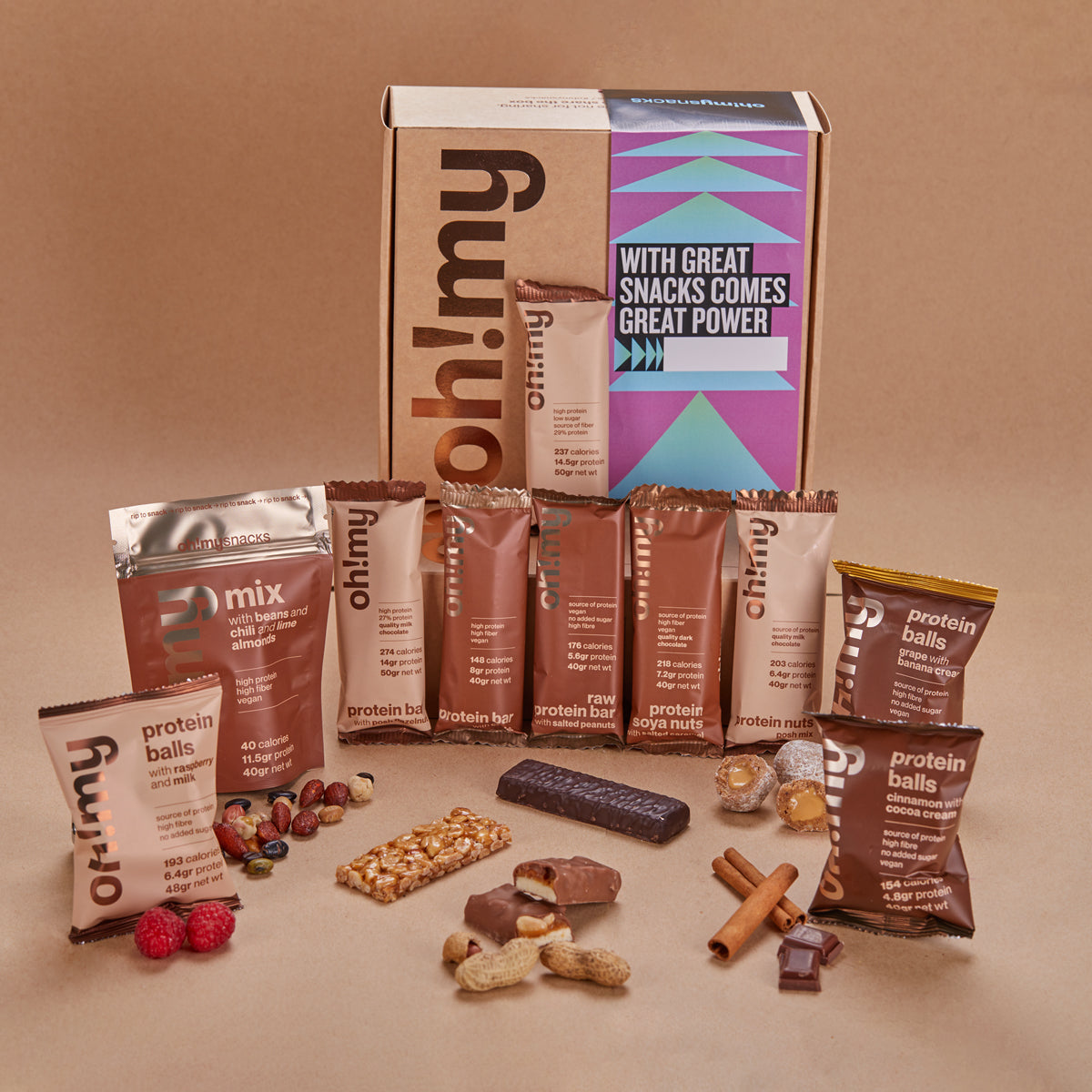 Fitness Protein Snack Box